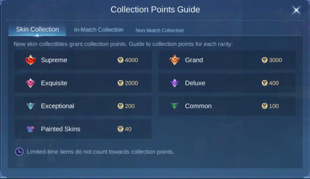 انواع اسکین ها در موبایل لجند